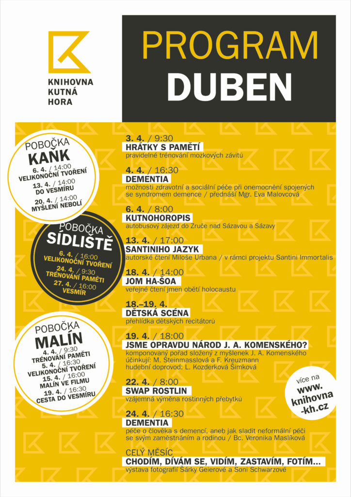 program duben 23